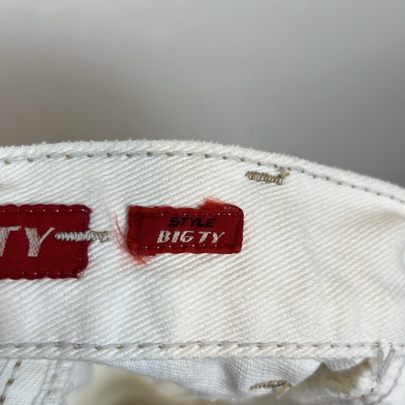 NWT Miss Sixty White Jeans Straight 27 Vintage Y2K 00’s Mid Rise - Picture 9 of 11